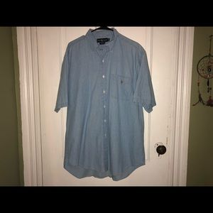 POLO denim button down